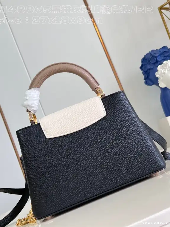 FS CHEAP VUITTON LOUIS CAPUCINES BB-27*18*9CM 0630